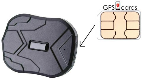 GPS card SIM for BARTUN LTE GPS Dog Tracker RealTime Collar Device APP Control